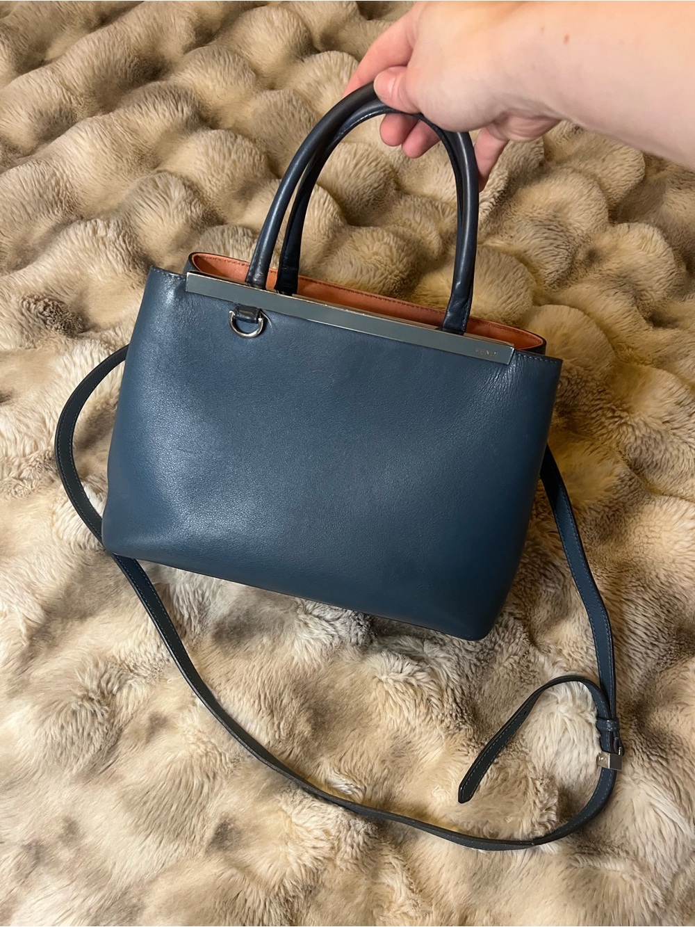 Authentic Fendi Petite (Small) Toujours Crossbody (Retail $1,950)